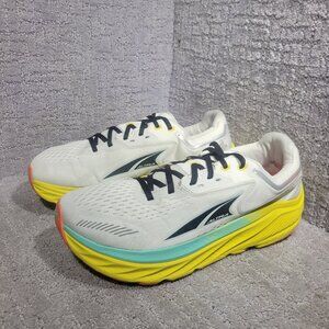 ALTRA Via Olympus Men’s Size 12 US Light Gray Neon Yellow Athletic Running Shoes